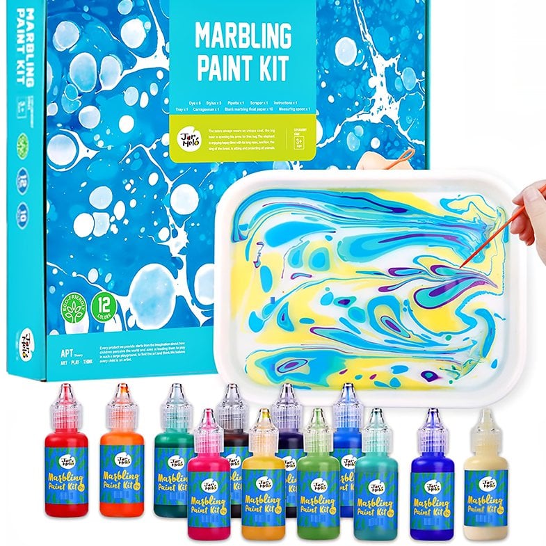 Water Marbling Paint Art Kit