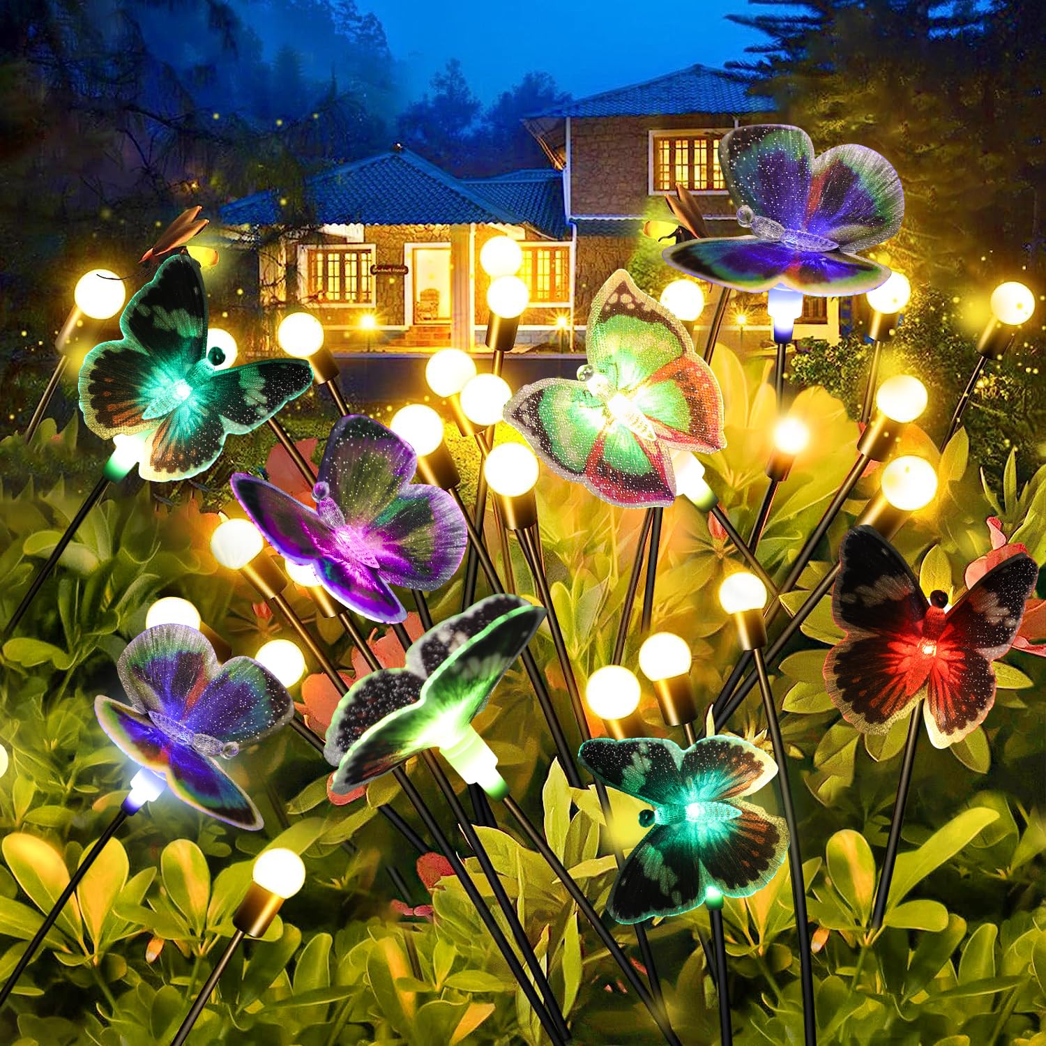 🔥Last Day 75% OFF- Color Changing Butterfly Solar Lights