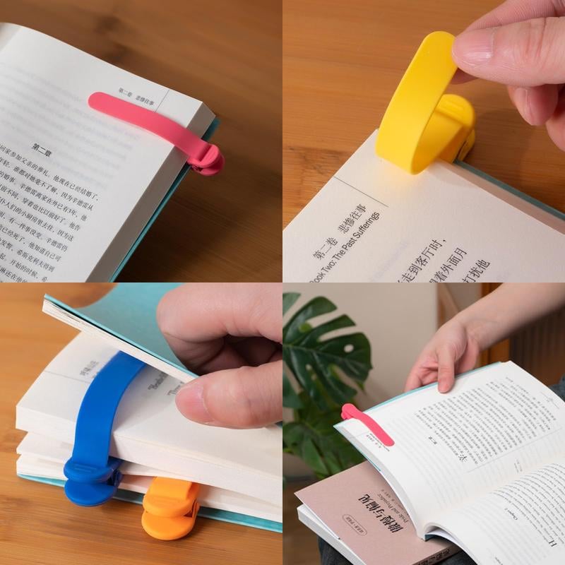 ⏰LAST DAY SALE 50% OFF📚3Pcs Automatic Bookmark