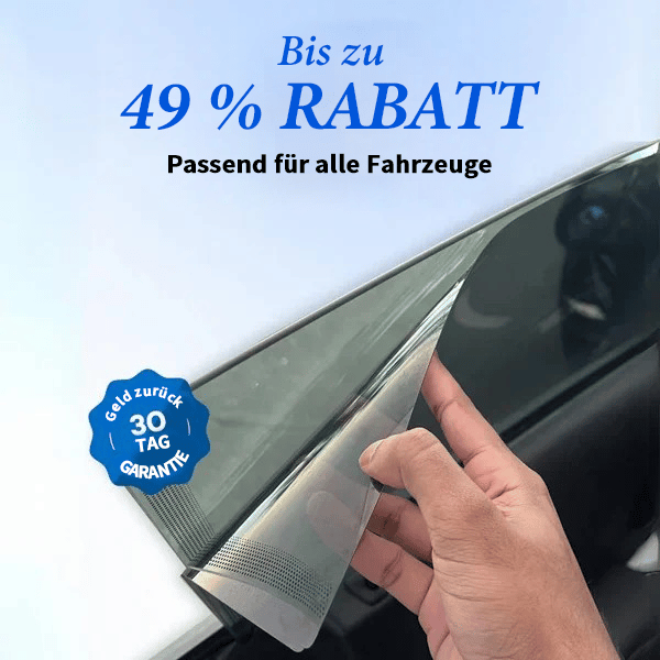 🔥Heißer Verkauf  49% Rabatt🔥Auto-Sonnenblende Wärmedämmung Sonnenschutz Fensterfolie