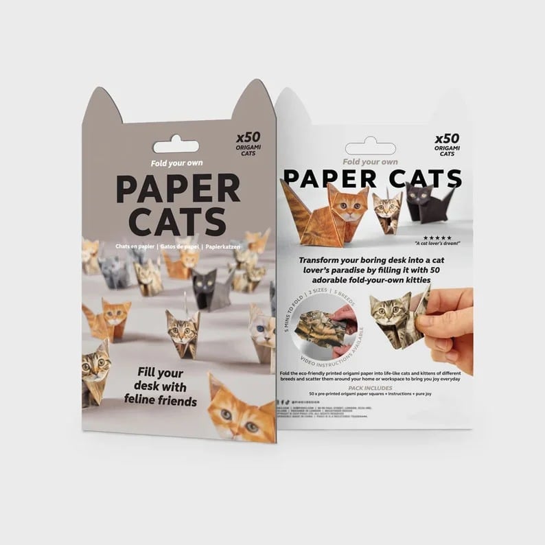 🔥Last Day Promotion 50% OFF🔥DIY Paper Cats