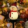 (🌲EARLY CHRISTMAS SALE - 50% OFF) 🔥Waterproof solar snowman lamp 🚚Buy 2 Get 10%OFF