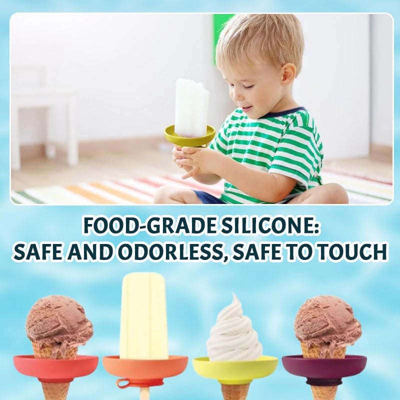 🔥Hot Sale 49% OFF🎉- Silicone Popsicle Ice Cream Stand