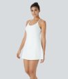 🔥LAST DAY PROMOTION 70% OFF💥Women Workout Tennis Dress With Built In Bra Shorts