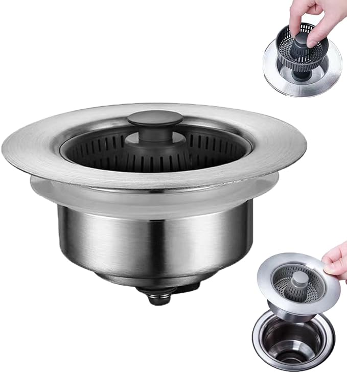 🔥 Hot Sale 50% OFF -Stainless Steel Sink Strainer