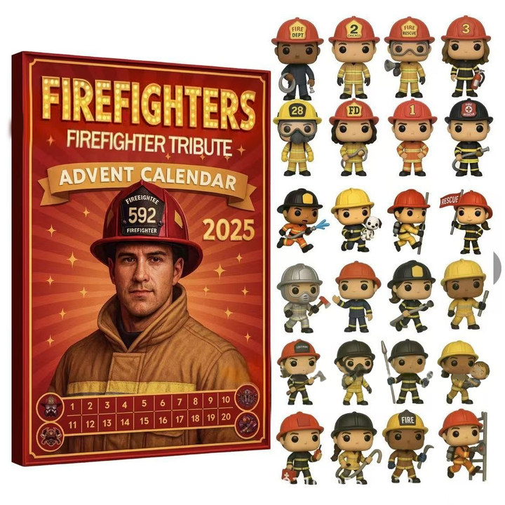 🔥FIREFIGHTERS FIREFIGHTER TRIBUTE ADVENT CALENDAR 2025🎄