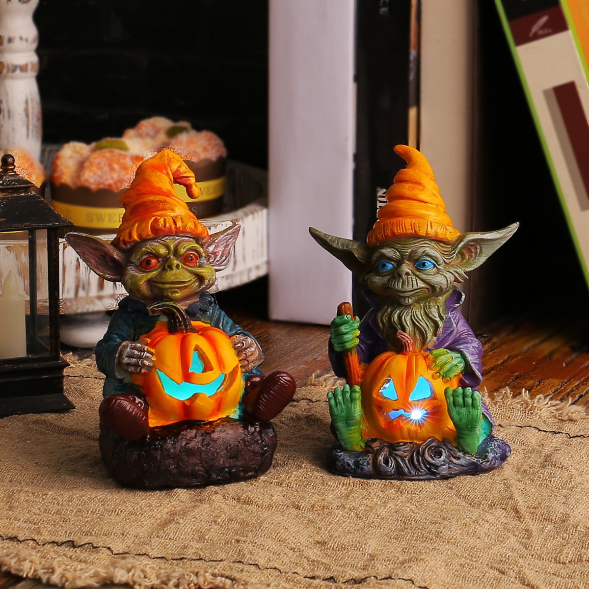 👻🎃Halloween Sale !!!  -Garden Pumpkin Gnome-Home Decor