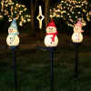 🎄2024 - Ealy Christmas Sale🎁-Waterproof Solar Snowman Lamp