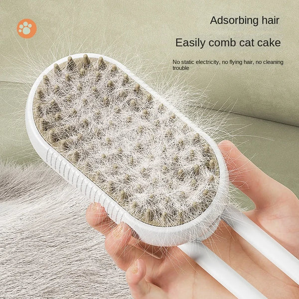 Last Day Pet products promotion🔥3 In 1 steam Pet Brush(Suitable for dogs and cats）