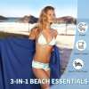 🔥Summer Hot Sale 70% OFF🎁Sun Lounger Towel in Bag with Pockets Storage