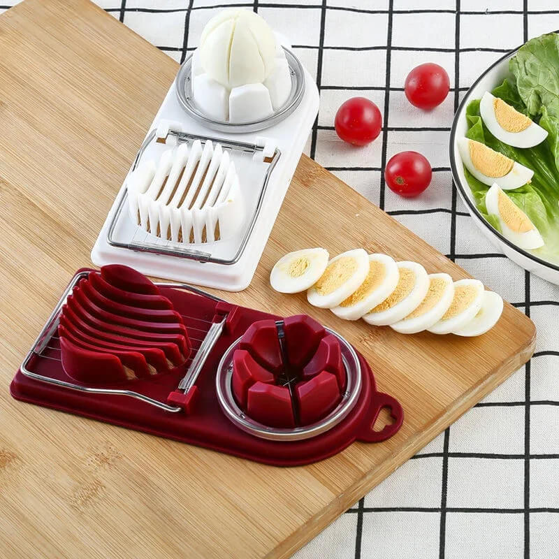 🔥LAST DAY SALE 50% OFF💕2 In 1 Multipurpose Egg Slicer