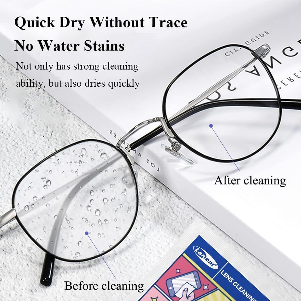 🔥Last Day Promotion 70% OFF🔥Glasses Wipes⚡Buy 3 Get 1 Free