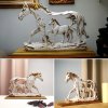 🔥Hot Sale 48% OFF-Galloping Horse Statue With Pony Stone Figurine