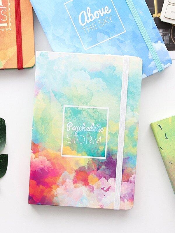 Slogan Print Notebook 1pack