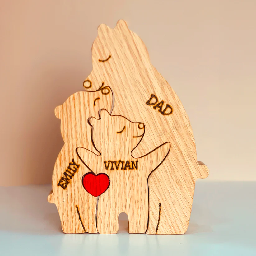 ✝️100% Handmade Wooden Hugging Bear(𝐒𝐦𝐢𝐭𝐡 𝐇𝐚𝐧𝐝𝐦𝐚𝐝𝐞®)