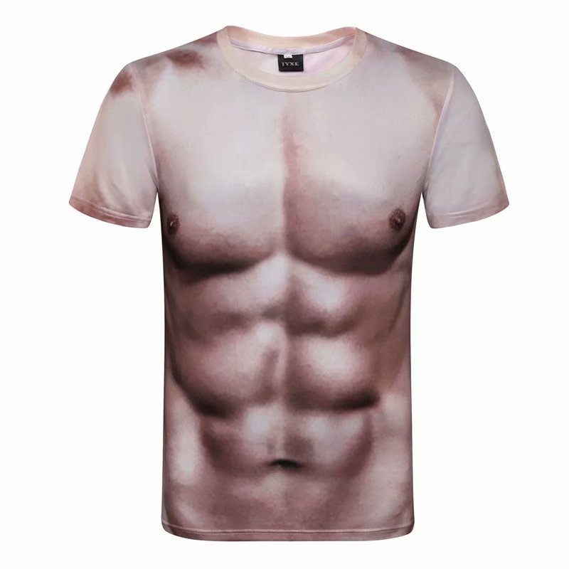 (HOT SALE - 50% OFF) New Muscle Printed 3D T-shirt - Buy 2 Get Free Shipping & 10% OFF