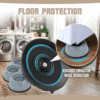 🔥49% OFF TODAY🔥Non-Vibration Rubber Washing Machine Feet-Buy 2 Get 1 Free