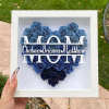(🎁Best Mother's Day gift)Personalized Mom Flower Shadow Box