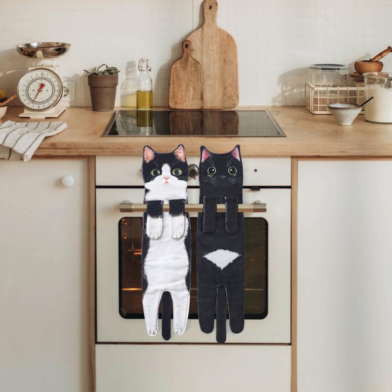 🔥Last Day Promotion 70% OFF😸Funny Cat Hand Towels