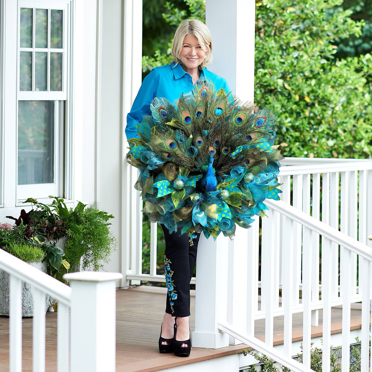 🔥Limited Time Sale 48% OFF🎉Handmade Peacock Wreath-Buy 2 Get Free Shipping