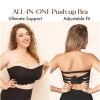 Spring Sale - Plus size Sexy Strapless Invisible Push Up Bra