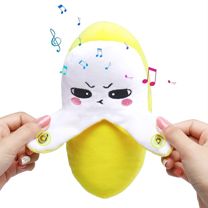 Banana Sensing Beat Piano Interactive Doll