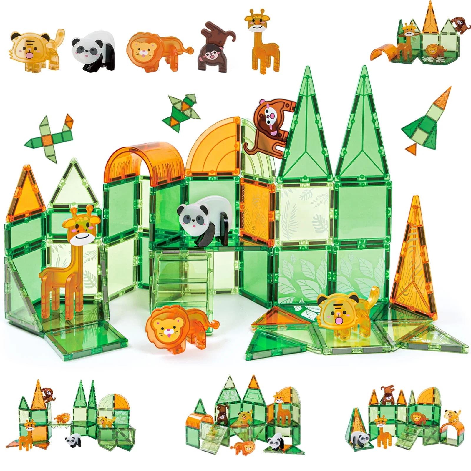 🎁Children's Educational Magnetic Tile Set