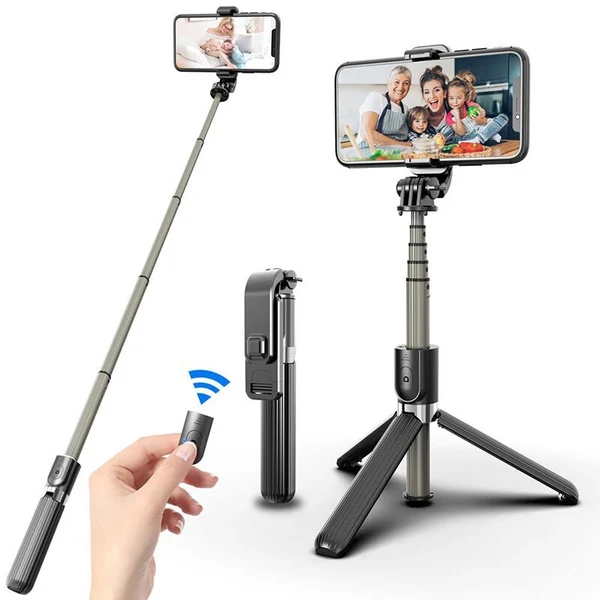 6 in 1 Kabellos Bluetooth-Selfie-Stick