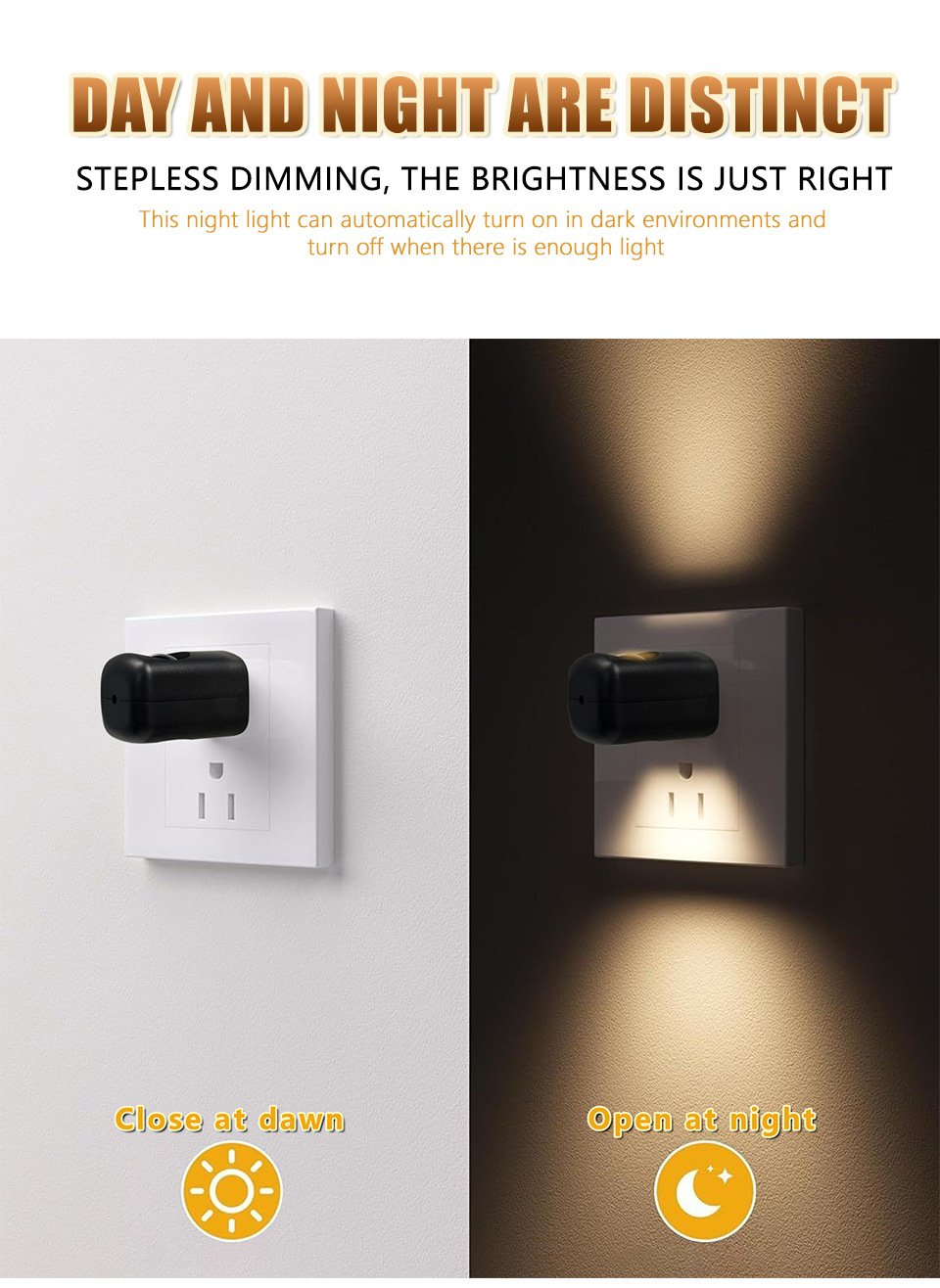 🎄TikTok Christmas Sale -70% OFF🔥LED Wall Socket Night Light