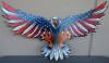 🦅Handmade Bald Eagle with Flag Wings