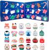 🎄TikTok Christmas Sale -70% OFF✨24-Day Holiday Plush Advent Calendar