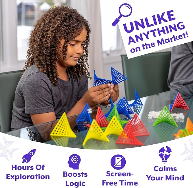 Hyperbolic Building Toy – Unlock Creativity with Mind-Bending Shapes!