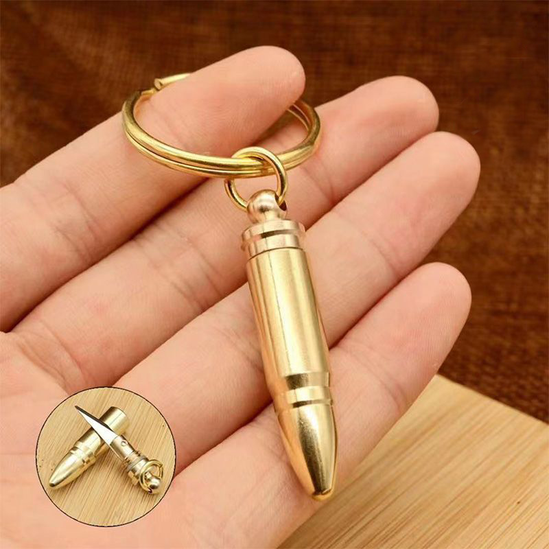 (🔥Early Christmas Sale - 49% OFF)Pure Vrass Bullet Knife Keychain