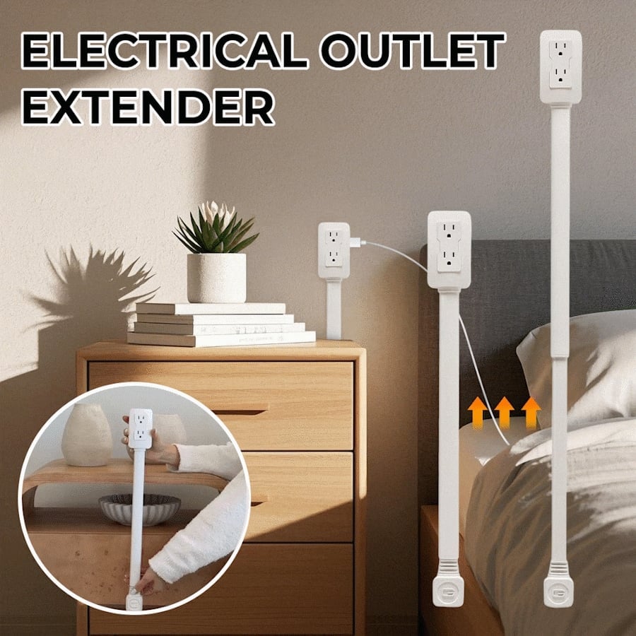 🔥2025 New Arrival - 49% OFF🔥Retractable and rotatable Electrical Outlet Extender