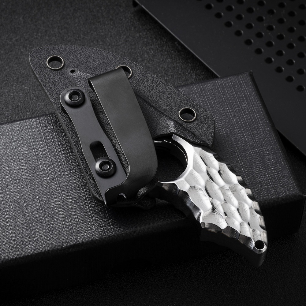 Small tank keel integrated sharp EDC portable knife