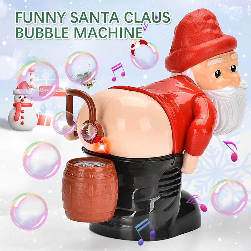 🎅Funny Santa Bubble Blowing Machine🫧