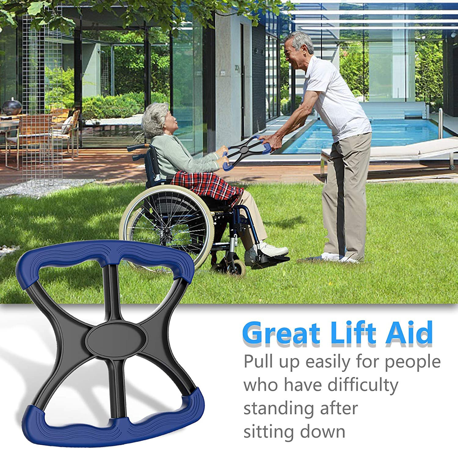 🎄TikTok Christmas Sale - 70% OFF🎄Standing Aid and Handicap Bar with No-Slip Grip Handles stand assist lift