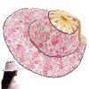 🎁TikTok Last Day Sale - 70% OFF🎉2 in 1 Portable Bamboo Sun Hat for Women