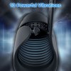 SHEMESIX - 10 Vibration Frequencies, Adjustable Size, Dual Motor Vibration, USB Charging, ABS+TPE, Deep Waterproof, Airplane Cup, Masturbation Device,