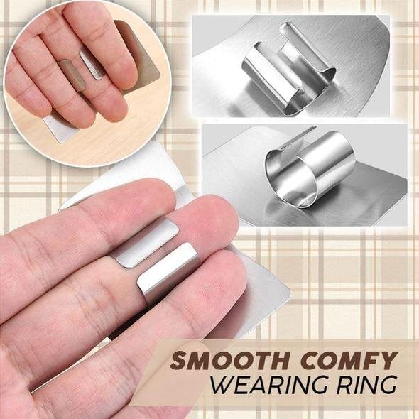 (🔥Black Friday Sale - 50% OFF) 🎁Stainless Steel Cutting Finger Guard