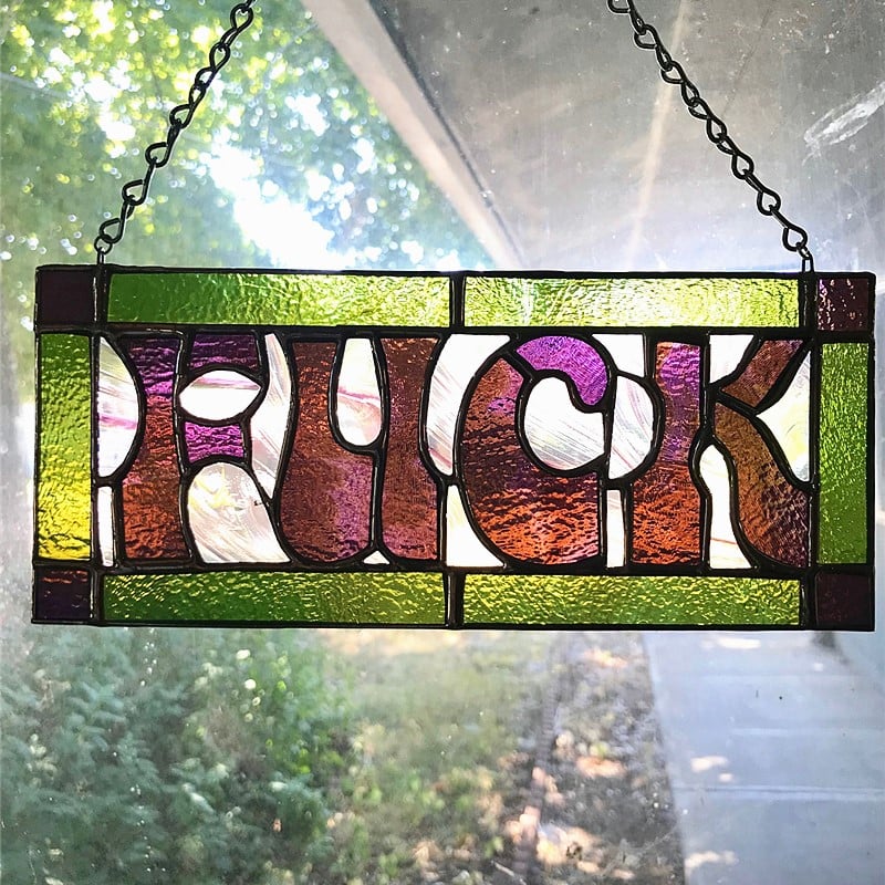 🔥BUY 2 GET 1🔥F*CK Suncatcher