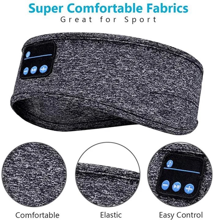 🔥Last day 70% OFF - Bluetooth Sports Sleep Bandana, Buy 2 Free Shipping