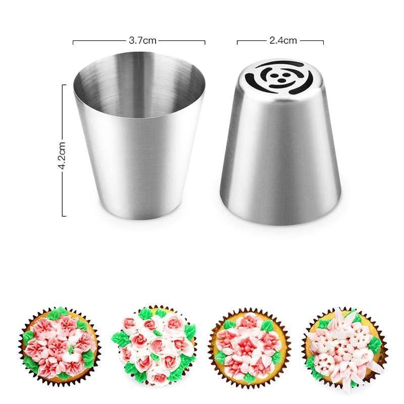 Flower-Shaped Frosting Nozzles