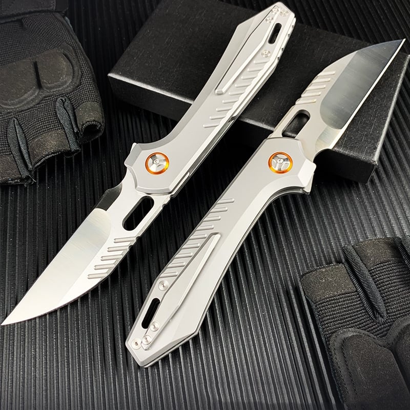 Hunter camping survival folding knife