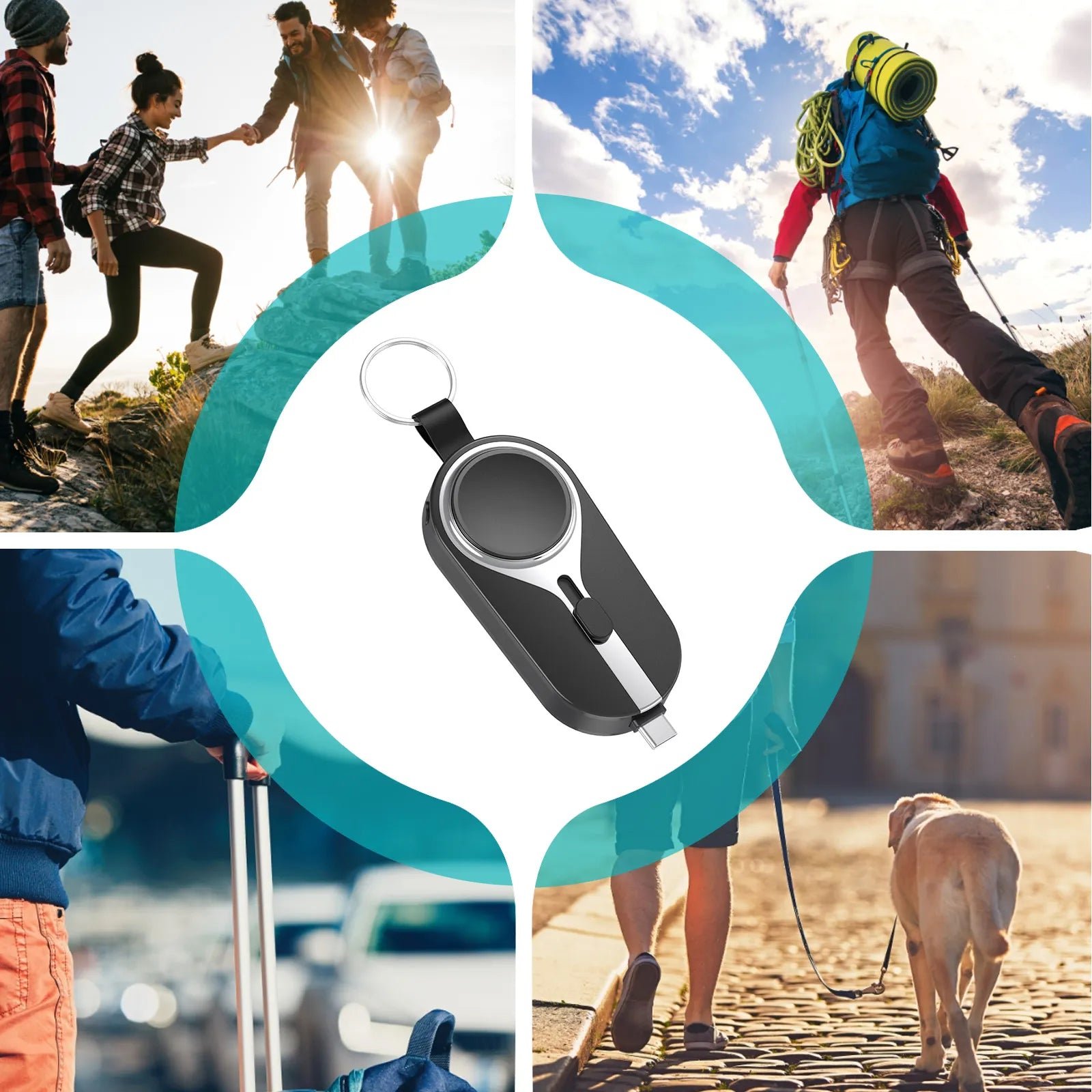 🔥Last Day Promotion- SAVE 70%🎄KeyPact Duo-Your Compact Lifeline!