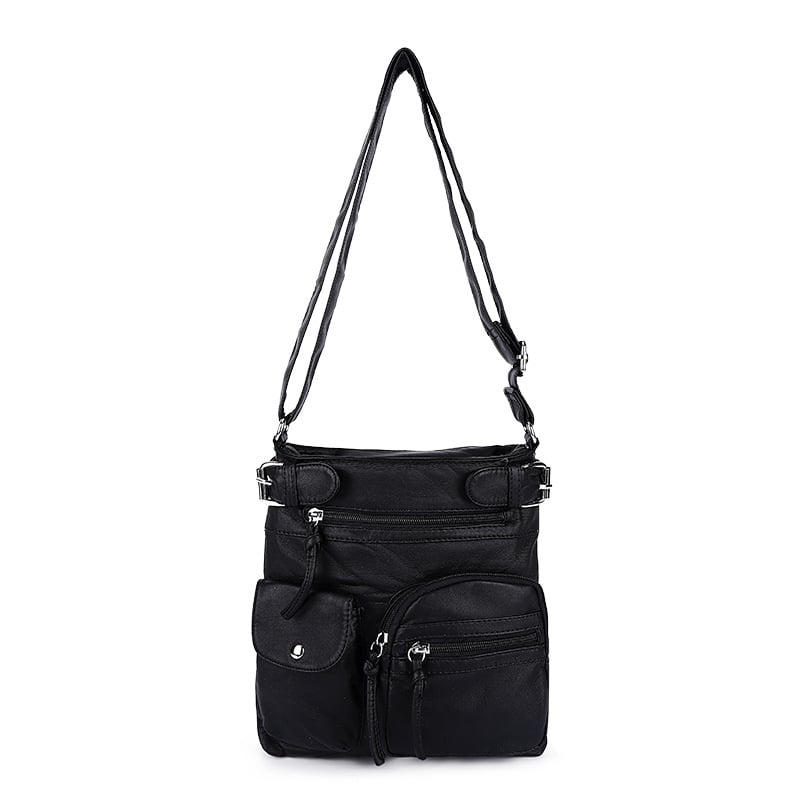 🎄CHRISTMAS SALE 50% OFF🎄Multi-Pocket Crossbody Bag Soft Leather Shoulder Purse Bag