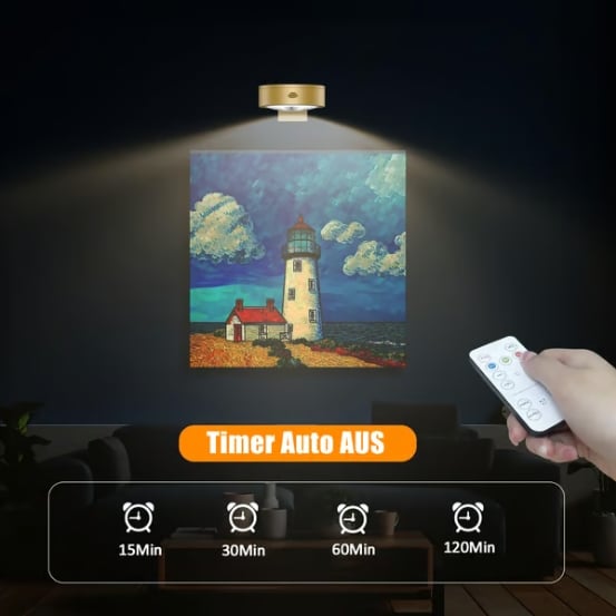 🔥Letzter Tag 49% RABATT🖼️💡Magnetisches Mallicht mit 13 Beleuchtungsmodi