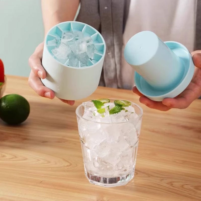 💥LAST DAY SALE 50% OFF💥Silicone Squeeze Ice Cube Tray⚡BUY 3 GET 1 FREE