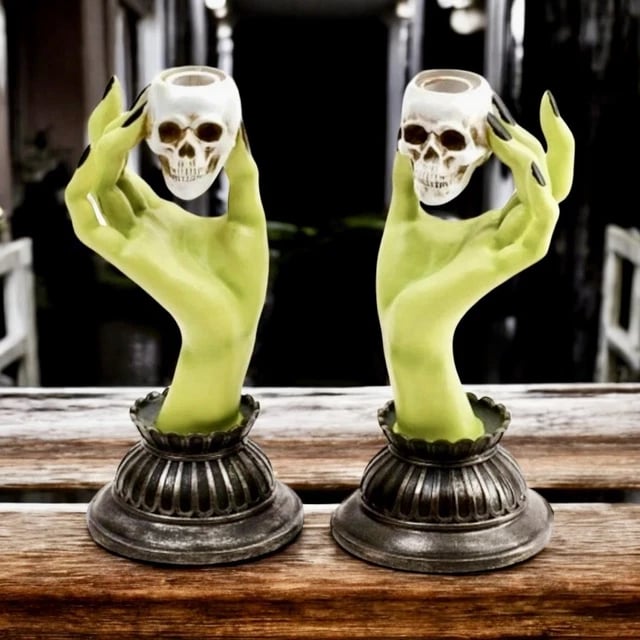 🎁TikTok Last Day Sale - 70% OFF💀Martha Stewart Halloween Witch Hands Skulls