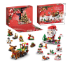 🔥Last Day Promotion 70% OFF🔥Christmas 12 Day Countdown Building Blocks Calendar Gift Box